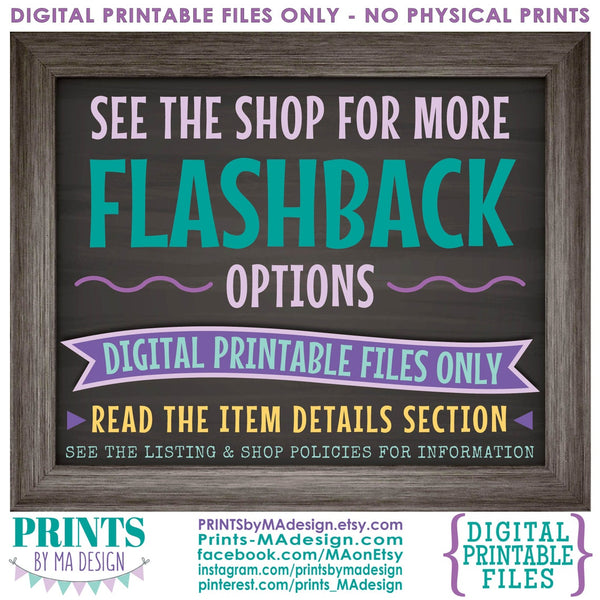 Back in the Year 1985 Poster Board, Remember 1985 Sign, Flashback to 1985 USA History from 1985, PRINTABLE 16x20” Sign, Instant Download Digital Printable File