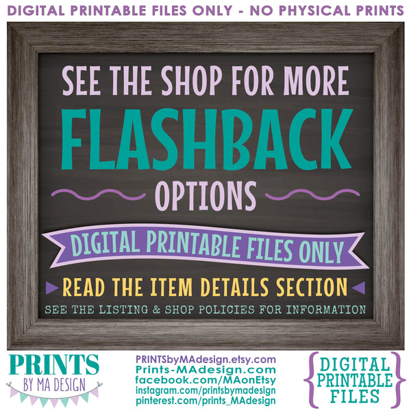 Back in the Year 1983 Poster Board, Remember 1983 Sign, Flashback to 1983 USA History from 1983, PRINTABLE 16x20” Sign, Instant Download Digital Printable File