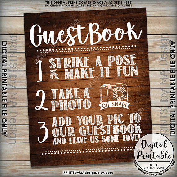 Sign Our Guestbook, Wedding Guestbook Sign, Editable Guest Book