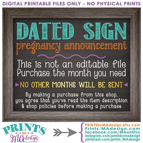 Mother's Day Pregnancy Announcement Sign, Roses are Red Violets Blue Our Baby is Due in JANUARY Dated PRINTABLE Baby Reveal Sign <Instant Download> - PRINTSbyMAdesign