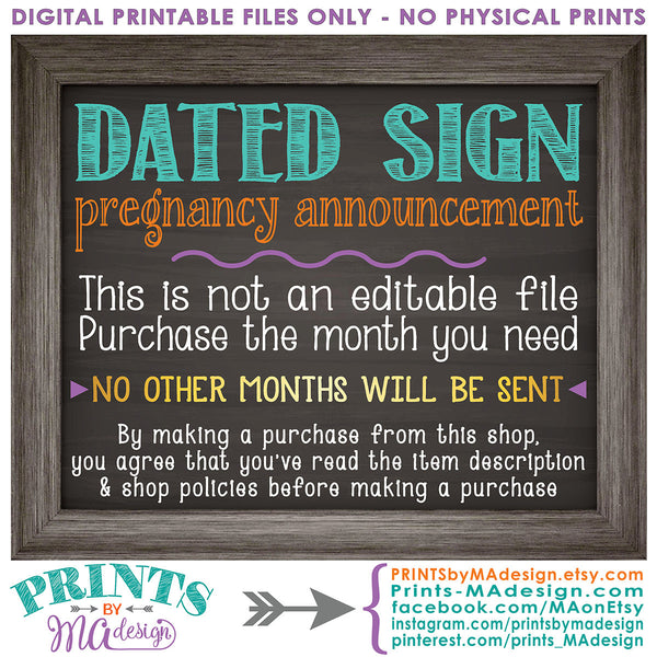 Easter Pregnancy Announcement Sign, Some Bunny is Going to be a Big Sister, Baby #2 due in OCTOBER Dated PRINTABLE Chalkboard Style New Baby Reveal Sign, Print as 8x10" or 16x20", Instant Download Digital Printable File - PRINTSbyMAdesign